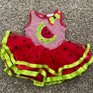 Emily Rose watermelon dress size 2T